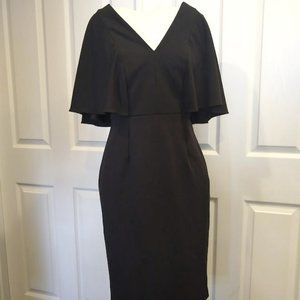 Betsy & Adam Classic Black Pencil Dress size 12